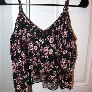 Floral crop top